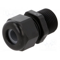 1.209.2001.31; Cable gland; with long thread; M20; IP68; Mat: polyamide; black; HUMMEL