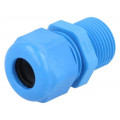 1.209.2002.30; Cable gland; with long thread; M20; IP68; Mat: polyamide; blue; HUMMEL
