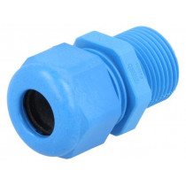 1.209.2002.30; Cable gland; with long thread; M20; IP68; Mat: polyamide; blue; HUMMEL