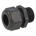 1.209.2501.30; Cable gland; with long thread; M25; IP68; Mat: polyamide; black; HUMMEL