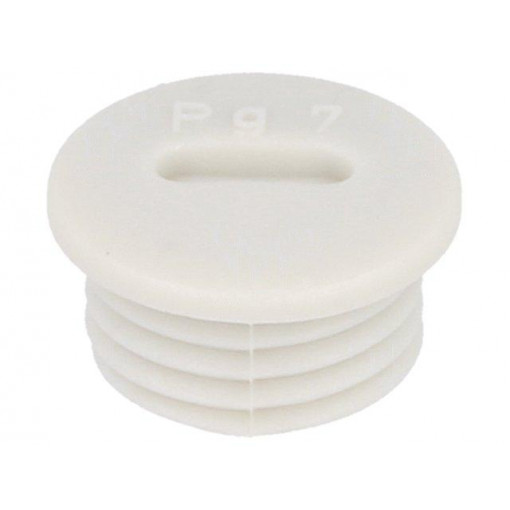 1.251.0700.11; Stopper; PG7; IP54; Mat: polyamide; grey; Man.series: V-N-FS; HUMMEL
