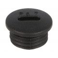 1.251.0701.11; Stopper; PG7; IP54; Mat: polyamide; black; Man.series: V-N-FS; HUMMEL