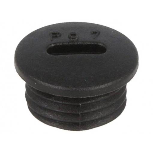 1.251.0701.11; Stopper; PG7; IP54; Mat: polyamide; black; Man.series: V-N-FS; HUMMEL