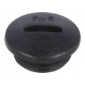 1.251.0901.11; Stopper; PG9; IP54; Mat: polyamide; black; Man.series: V-N-FS; HUMMEL
