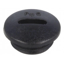 1.251.0901.11; Stopper; PG9; IP54; Mat: polyamide; black; Man.series: V-N-FS; HUMMEL