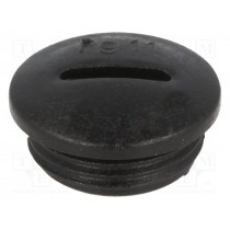 1.251.1101.11; Stopper; PG11; IP54; Mat: polyamide; black; Man.series: V-N-FS; HUMMEL