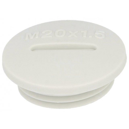 1.251.2000.50; Stopper; M20; IP54; Mat: polyamide; grey; Man.series: V-N-FS; HUMMEL
