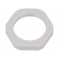 1.262.1100.11; Nut; PG11; polyamide; UL94V-0; Thk: 5mm; Spanner: 24mm; grey; HUMMEL