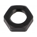 1.262.1201.50; Nut; M12; polyamide; UL94V-0; Thk: 5mm; Spanner: 17mm; black; HUMMEL