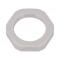 1.262.1300.11; Nut; PG13,5; polyamide; UL94V-0; Thk: 6mm; Spanner: 27mm; grey; HUMMEL