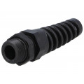 1.293.0901.15; Cable gland; with strain relief; PG9; IP68; Mat: polyamide; black; HUMMEL