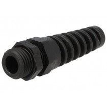 1.293.1601.50; Cable gland; with strain relief; M16; IP68; Mat: polyamide; black; HUMMEL