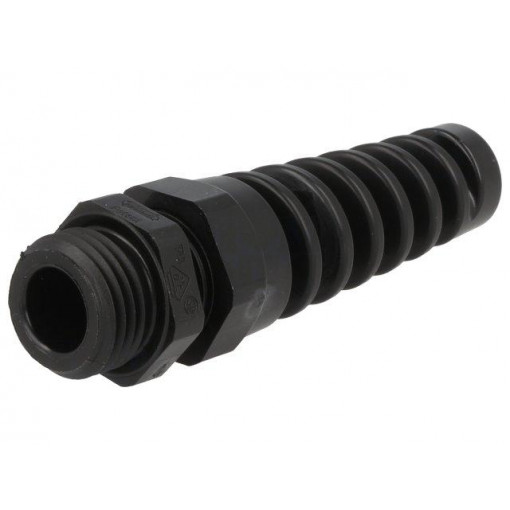 1.293.1601.50; Cable gland; with strain relief; M16; IP68; Mat: polyamide; black; HUMMEL