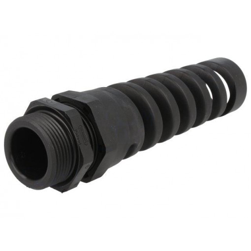 1.293.2101.14; Cable gland; with strain relief; PG21; IP68; Mat: polyamide; black; HUMMEL
