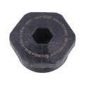 1.297.2501.50; Stopper; M25; IP68; Mat: polyamide; black; Conform to: ATEX Ex; HUMMEL