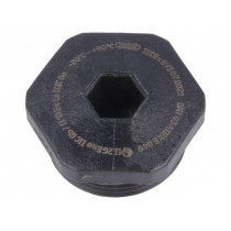 1.297.2501.50; Stopper; M25; IP68; Mat: polyamide; black; Conform to: ATEX Ex; HUMMEL