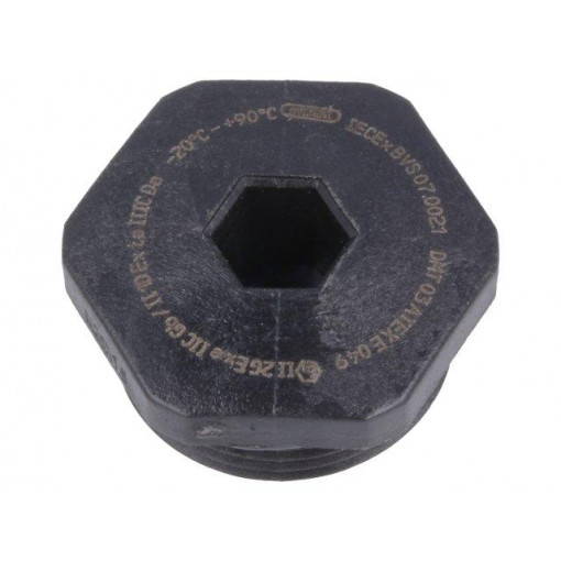 1.297.2501.50; Stopper; M25; IP68; Mat: polyamide; black; Conform to: ATEX Ex; HUMMEL