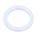 1.325.1200.59; Gasket; polyetylene; Thk: 2mm; Øint: 12mm; Øout: 16mm; M12; -30÷70°C; HUMMEL