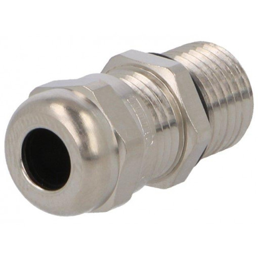 1.609.0700.60; Cable gland; with long thread; PG7; IP68; Mat: brass; HUMMEL