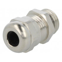 1.609.1200.50; Cable gland; M12; IP68; Mat: brass; Body plating: nickel; HUMMEL