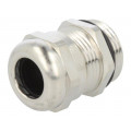 1.609.1300.01; Cable gland; PG13,5; IP68; Mat: brass; Body plating: nickel; HUMMEL
