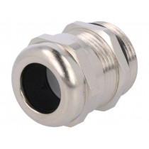 1.609.1600.01; Cable gland; PG16; IP68; Mat: brass; Body plating: nickel; HUMMEL