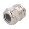 1.609.1600.15; Cable gland; PG16; IP68; Mat: brass; Body plating: nickel; HUMMEL