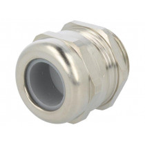 1.609.2500.51; Cable gland; M25; IP68; Mat: brass; Body plating: nickel; HUMMEL