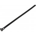 HV200BK; Cable tie; multi use; L: 200mm; W: 7.6mm; polyamide; 215.6N; black; KSS WIRING