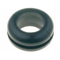 633-02150; Grommet; Ømount.hole: 8mm; Øhole: 6mm; PVC; black; -30÷60°C; UL94V-2; HELLERMANNTYTON