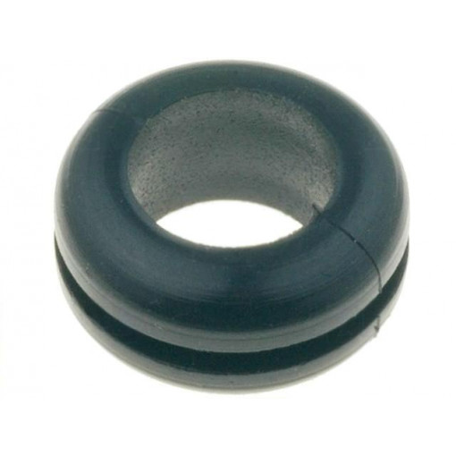 633-02150; Grommet; Ømount.hole: 8mm; Øhole: 6mm; PVC; black; -30÷60°C; UL94V-2; HELLERMANNTYTON