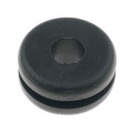 633-02160; Grommet; Ømount.hole: 8mm; Øhole: 5mm; PVC; black; -30÷60°C; UL94V-2; HELLERMANNTYTON