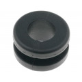 633-03020; Grommet; Ømount.hole: 11mm; Øhole: 8mm; PVC; black; -30÷60°C; HELLERMANNTYTON