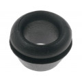 633-05020; Grommet; Ømount.hole: 8mm; Øhole: 6.5mm; PVC; black; -30÷60°C; HELLERMANNTYTON