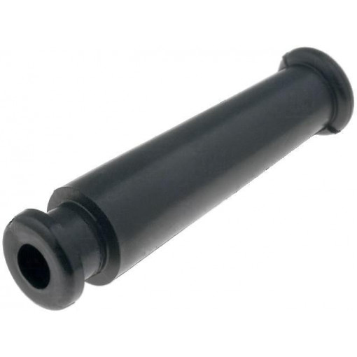 632-02060; Strain relief; Ømount.hole: 8mm; Øhole: 5.5mm; PVC; black; L: 47mm; HELLERMANNTYTON