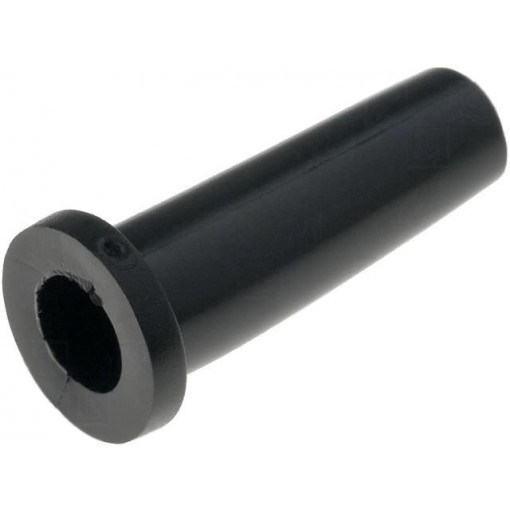 632-02100; Strain relief; Ømount.hole: 8.8mm; Øhole: 6.5mm; PVC; black; L: 30mm; HELLERMANNTYTON