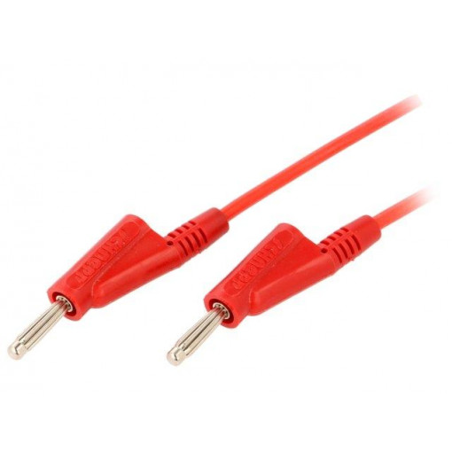 HZ10R; Set of test leads; Len: 1m; 4mm banana plug-4mm banana plug; ROHDE & SCHWARZ HZ10R; Set of test leads; Len: 1m; 4mm banana plug-4mm banana plug; ROHDE & SCHWARZ