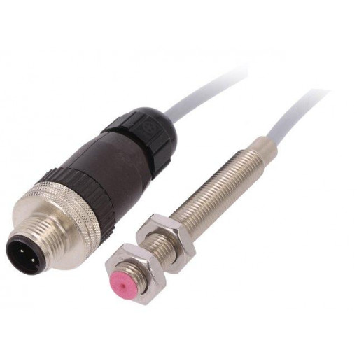 IB08012W; Sensor: inductive; Output conf: PNP / NO; 0÷2mm; 10÷35VDC; M12; IPF ELECTRONIC IB08012W; Sensor: inductive; Output conf: PNP / NO; 0÷2mm; 10÷35VDC; M12; IPF ELECTRONIC
