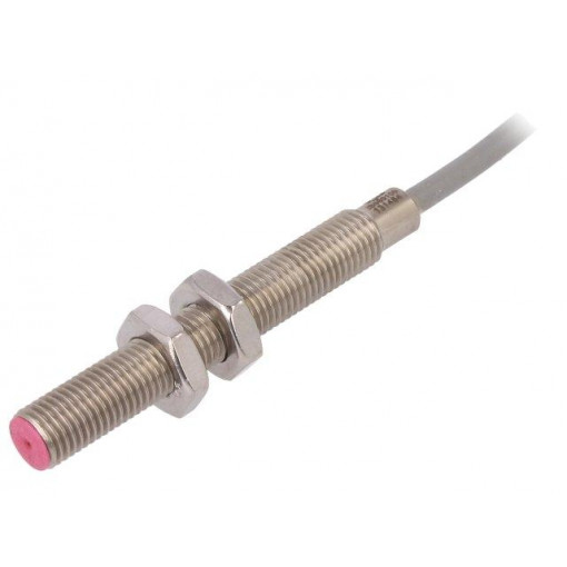 IB080150; Sensor: inductive; Output conf: PNP / NO; 0÷2mm; 10÷30VDC; M8; IP50; IPF ELECTRONIC IB080150; Sensor: inductive; Output conf: PNP / NO; 0÷2mm; 10÷30VDC; M8; IP50; IPF ELECTRONIC