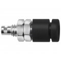 IBU 2011 NI/SW; Socket; 2mm banana; 10A; 33VAC; 70VDC; black; insulated; -40÷110°C; SCHÜTZINGER IBU 2011 NI/SW; Socket; 2mm banana; 10A; 33VAC; 70VDC; black; insulated; -40÷110°C; SCHÜTZINGER
