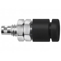 IBU 2011 NI/SW; Socket; 2mm banana; 10A; 33VAC; 70VDC; black; insulated; -40÷110°C; SCHÜTZINGER