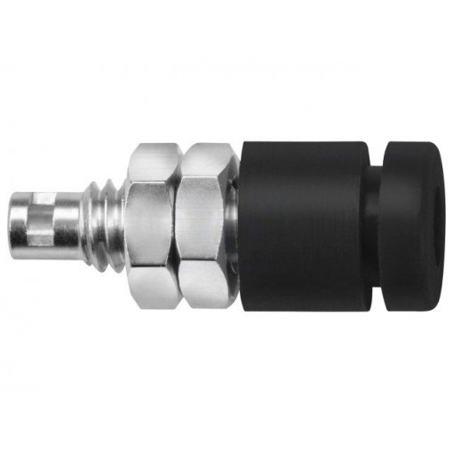 IBU 2011 NI/SW; Socket; 2mm banana; 10A; 33VAC; 70VDC; black; insulated; -40÷110°C; SCHÜTZINGER