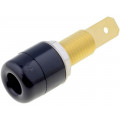 IBU 5568 AU/SW; Socket; 4mm banana; 32A; 33VAC; 70VDC; black; gold-plated; -25÷80°C; SCHÜTZINGER IBU 5568 AU/SW; Socket; 4mm banana; 32A; 33VAC; 70VDC; black; gold-plated; -25÷80°C; SCHÜTZINGER