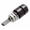 IBU5568NI/SW; Socket; 4mm banana; 32A; 33VAC; 70VDC; black; nickel plated; 5mΩ; SCHÜTZINGER IBU5568NI/SW; Socket; 4mm banana; 32A; 33VAC; 70VDC; black; nickel plated; 5mΩ; SCHÜTZINGER