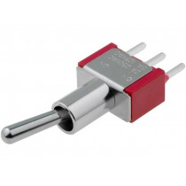 IC1101T1B2M2QE; Switch: toggle; Pos: 2; SPDT; ON-ON; 5A/125VAC; 5A/28VDC; -30÷85°C; IC SWITCHES
