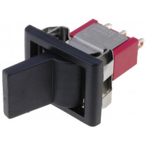 IC1103R7M1QE2; ROCKER; SPDT; Pos: 2; ON-ON; 5A/125VAC; 5A/28VDC; black; none; 10mΩ; IC SWITCHES