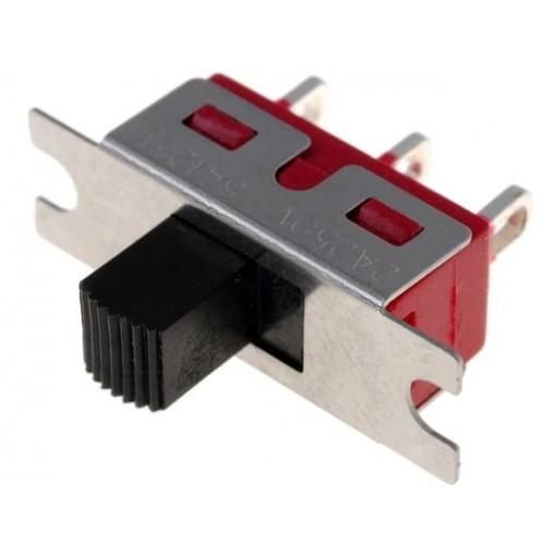 IC1105S1M1QE2; Switch: slide; Pos: 2; SPDT; 2A/250VAC; ON-ON; Mounting: screw type; IC SWITCHES IC1105S1M1QE2; Switch: slide; Pos: 2; SPDT; 2A/250VAC; ON-ON; Mounting: screw type; IC SWITCHES