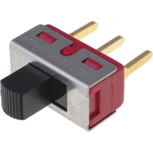MSS13ASP; Switch: slide; Pos: 2; SPDT; 2A/250VAC; ON-ON; Mounting: THT; UL94V-0; IC SWITCHES