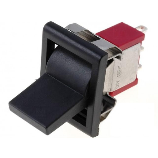 IC1203R7M1QE2; ROCKER; SP3T; Pos: 3; ON-OFF-ON; 5A/125VAC; 5A/28VDC; black; none; IC SWITCHES IC1203R7M1QE2; ROCKER; SP3T; Pos: 3; ON-OFF-ON; 5A/125VAC; 5A/28VDC; black; none; IC SWITCHES