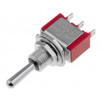 IC1401T1B1M1QE; Switch: toggle; Pos: 3; SP3T; (ON)-OFF-(ON); 5A/125VAC; 5A/28VDC; IC SWITCHES